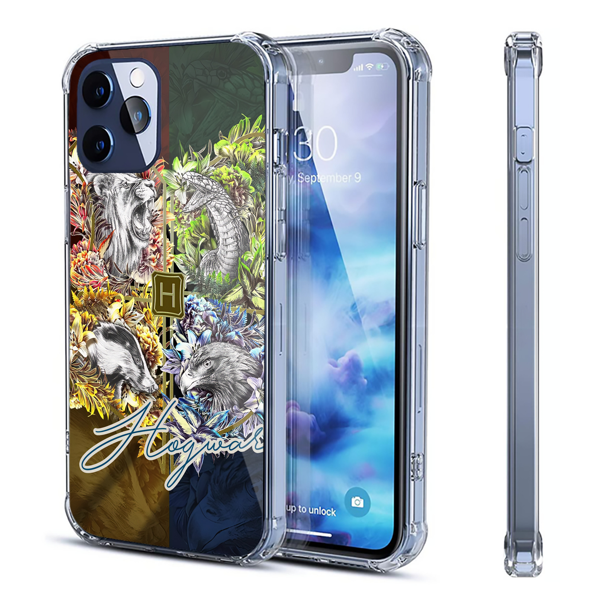 （画像用） Harry Potter ハリー・ポッターシリーズ 【iPhone 12シリーズ対応】透明スマホケース（クリアソフトケース）